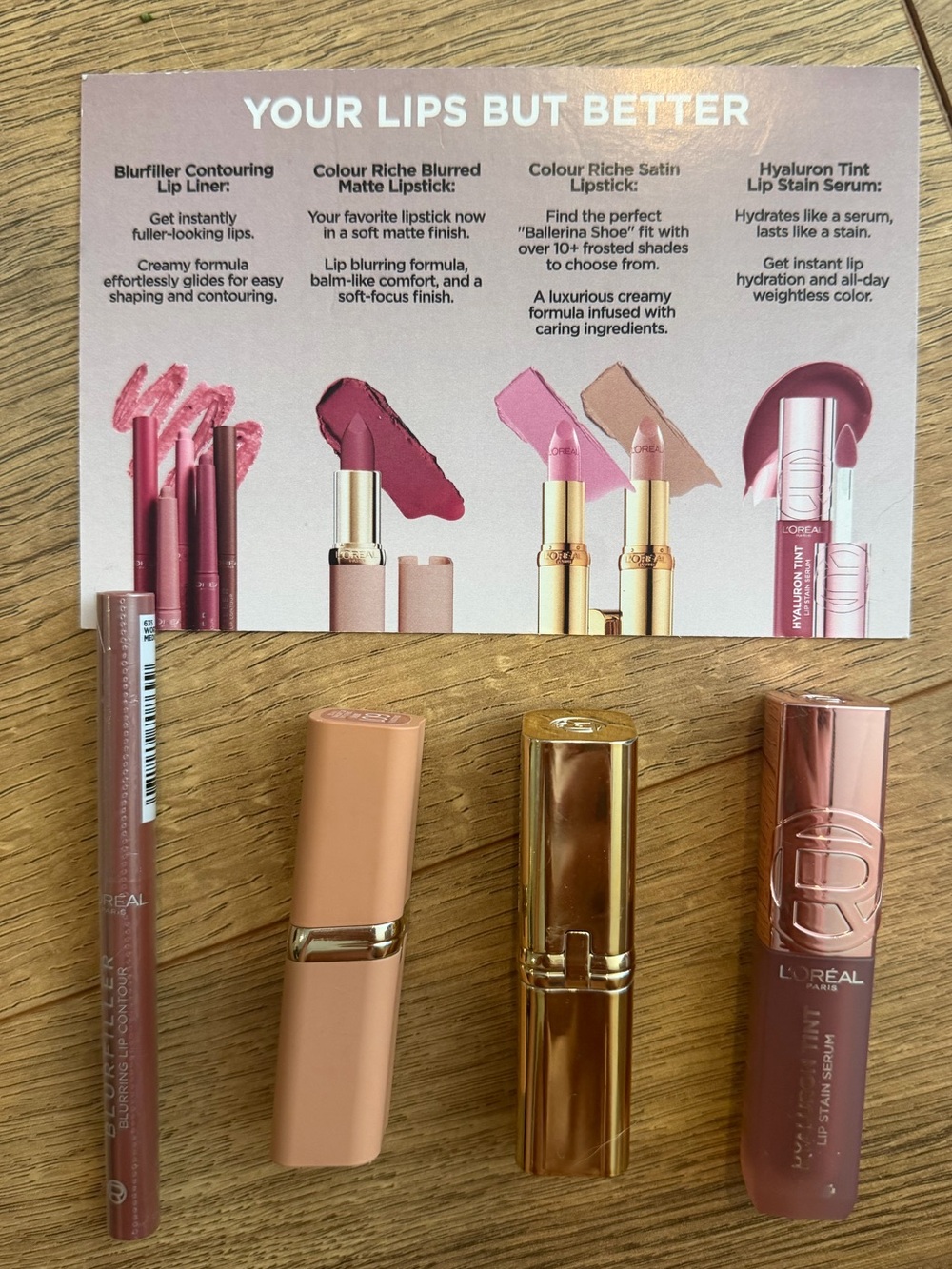 L’oréal lip combo bundle